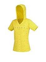 MILLET Camiseta Manga Corta Ld Myo Hoodie (Amarillo)