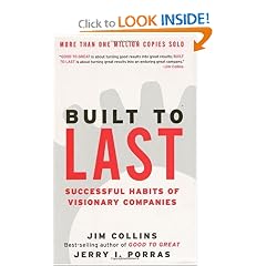 Built to Last: Successful Habits of Visionary Companies