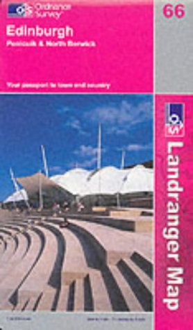 Edinburgh, Penicuik and North Berwick (Landranger Maps)