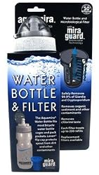 Aquamira Water Bottle and Filter Emergency Disaster Preparedness Survival Kits and Supplies
