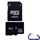 Gizmo Dorks 4 GB micro SD Memory Card with SD Adapter for the BeBook Neo eR ....