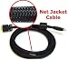 15ft HDMI to DVI M/M Premium 24awg Gold Series w/netted jacket