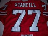 Bill Stanfill Autographed Jersey - Georgia Bulldogs 17 0 Jsa coa - Autographed NFL Jerseys