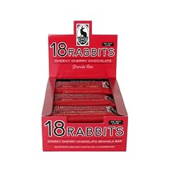 18 Rabbits Cheeky Cherry Chocolate, Organic Granola bar, 1.9-Ounce Bars (Pack of 12)