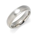 6mm Titanium Wedding Band
