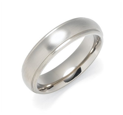 6mm Titanium Wedding Band