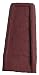 Master Mark Plastics Down Spout Splash Block Redwood #30524