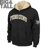 Pittsburgh Penguins Big & Tall Full-Zip Fleece Hooded Sweatshirt