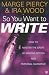 Search : So You Want to Write