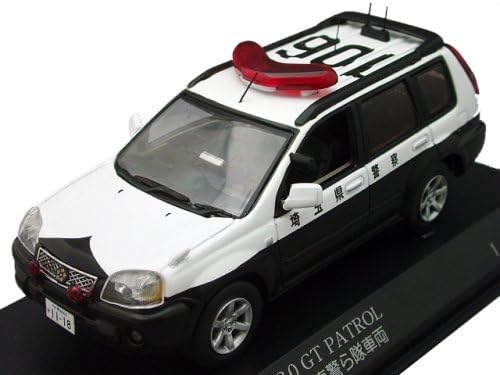 [RAI'S / raise] 1/43 Nissan X-TRAIL 2.0 GT '04 Saitama prefectural police car patrol group vehicle