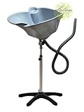 GREY PORTABLE Height Adjustable Shampoo Basin Hair Treatment Bowl Salon Tool