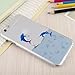 iPhone 6S Case,iPhone 6 Case,FEIKESI iPhone 6/6S Protective Case Soft Flexible TPU Transparent Skin Scratch-Proof Case for iPhone 6/6S (4.7-inch)- Dolphin Pattern