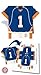 Set of 96 Illinois Fighting Illini Football JerseyNaps® Party Napkins NCAA College Athletics