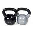 JFit Premium Vinyl Kettlebell 30-35 lb Set