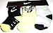 NIKE Swoosh 3 PAIR Magnigrip Infant/Toddler Socks (12-24 months) UNISEX