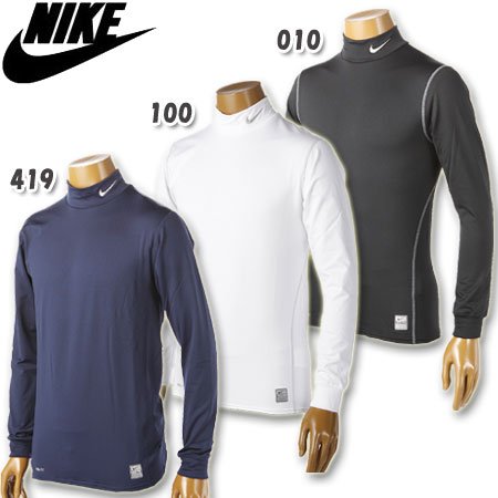 NIKE（ナイキ）プロ サーマルL/Sモックトップ（内側起毛） 369501