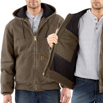 Carhartt Sandstone Active Jacket Mushroom Tan
