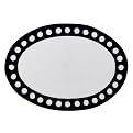 Dots Bath Rug - Black/ White (22.5x30")