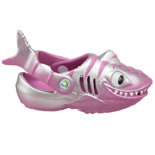 Polliwalks Toddler/Little Kid Shark Clog from Polliwalks