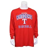MLB Teams Classic Long Sleeve T-Shirts - Texas Rangers - Large