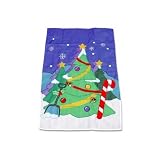 Christmas Tree Decorative Banner