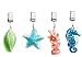 Search : Coastal Nautical Seahorse Coral Picnic Tablecloth Weights Set of 4