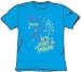 Star Trek JUST A PHASE Adult Turquoise T-shirt Tee Shirt