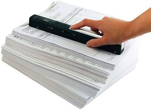 A4 Color Contact Handyscan 600 DPI Color and Mono Portable Handheld Scanner with 8GB Micro SD Card