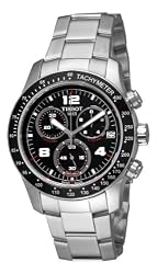 Tissot Men's T0394171105700 Tissot V8 Black Chronograph Dial Watch