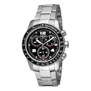  Tissot Men's T0394171105700 Tissot V8 dunkle Chronograph Dial WatchTissot