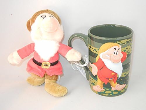 Disney Grumpy From Snow White Mug with Plush