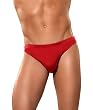 Mens Casual n Sexy RED Silk Knit Brief