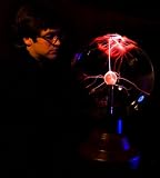Museum Sized 15" Diameter Plasma Globe - RED Plasma Effect