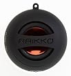 RAIKKO XS plus Vacuum Speaker, Mini aktiv Lautsprecher (schwarz, 3,5mm Klinkenstecker)