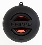 Zoom Produkt-Bild: RAIKKO XS plus Vacuum Speaker, Mini aktiv Lautsprecher (schwarz, 3,5mm Klinkenstecker)
