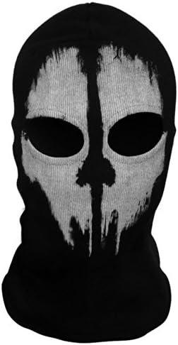 Call of Duty 10 COD Ghost Balaclava Logan Skull Face Mask Hood Biker