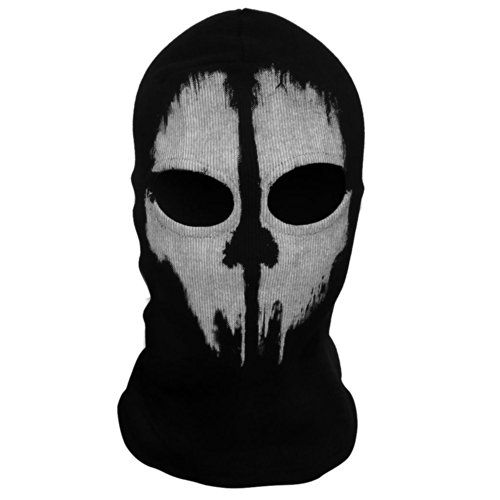 Coxeer Skeleton Skull Mask for Snowboard Skiing Motorcycle Biking Paintball