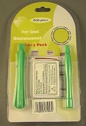 Battery for APPLE ipod photo replacement for 616-0206