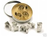 Review Kitchencraft  / Set of metal Number Biscuit/Pastry Cutters in tin