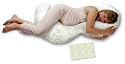 Boppy Total Body Pillow Sage Gift Set Slipcover, Sage Circles