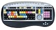 Bella DV Series Editing Key Board with Sony Keycap Stickers, with Built-in Jog / Shuttle Controller, USB Interface, Mac &amp; Windows Hybrid.