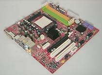 MSI MS-7304 MS 7304 Rev 1.3 PCI DVI SPDIF SATA RAID Socket AM2 Mainboard / ohne Zubehör