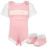Nike Michigan Wolverines Pink Infant Girls Three Piece Gift Set