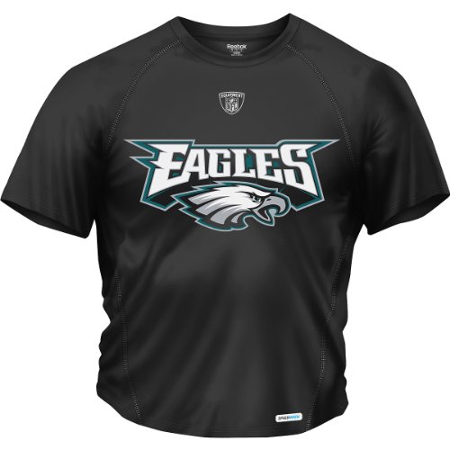 Reebok Philadelphia Eagles Sideline Authentic Speedwick T-Shirt Extra Large