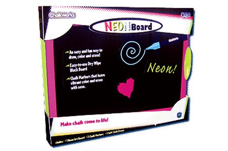 Childrens Toyshop  Toys : Chalkworks Neon Art Drawing Board