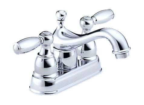 Delta Peerless P99635 Chrome Centerset Two Handle Bathroom Faucet