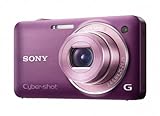 Sony DSC-WX5V Digitalkamera (12 Megapixel, 5-fach opt. Zoom, 7 cm (2,8 Zoll) Display, 3D Schwenkpanorama, Full HD Video) violett