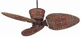 Fanimation Ceiling Fans Triventi Model MA25RS in Rust. Indoor fan.