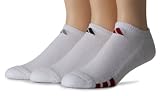 adidas Men's 3-Pack 3-Stripes No Show Sock