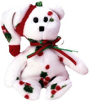 Ty Jingle Beanies - 1998 Holiday Teddy